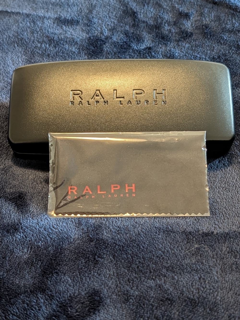 Ralph Lauren Eyewear Case New With Cloth
